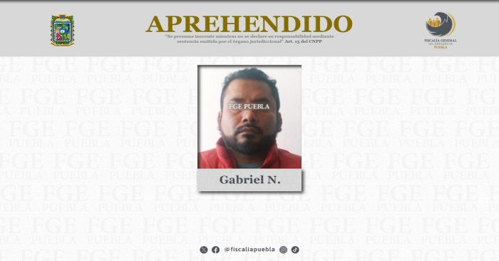 Detienen a Gabriel N. por su participación en un secuestro en 2021