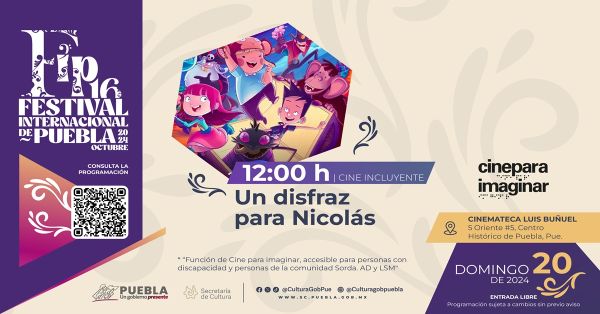 Impulsa Cultura proyecto de cine incluyente en Cinemateca “Luis Buñuel”