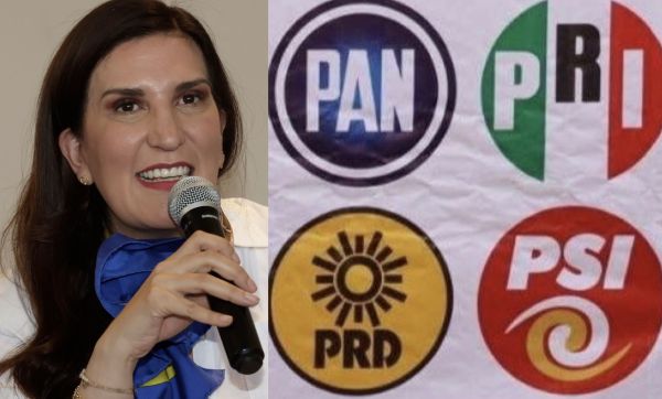 Evade Kenia López posicionarse sobre las ligas PAN-Toñin