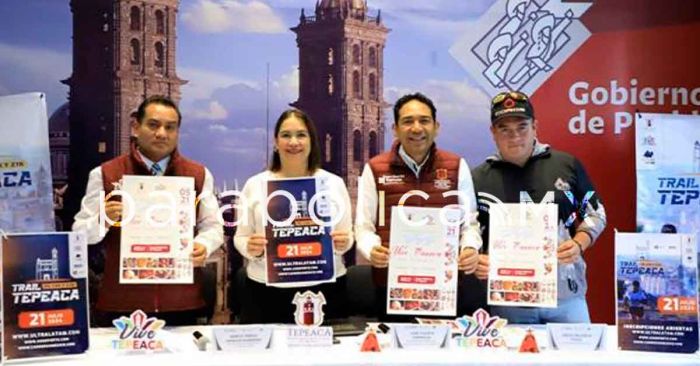 Promueven el deporte en Tepeaca; invita Turismo estatal al Trail de la localidad