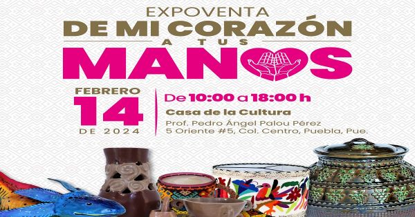 Anuncian la expoventa “De mi corazón a tus manos”