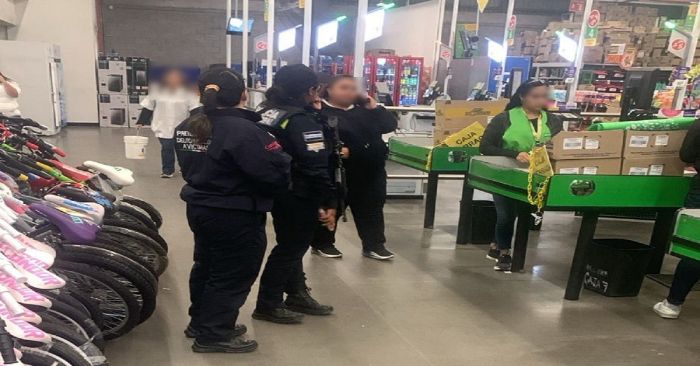 Desplegó SSC operativo por asalto a Bodega Aurrera en Bosques