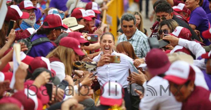 Confía Claudia Sheinbaum en triunfo electoral