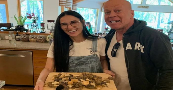 Revela Demi Moore estado de salud actual de Bruce Willis y dice tiernas palabras