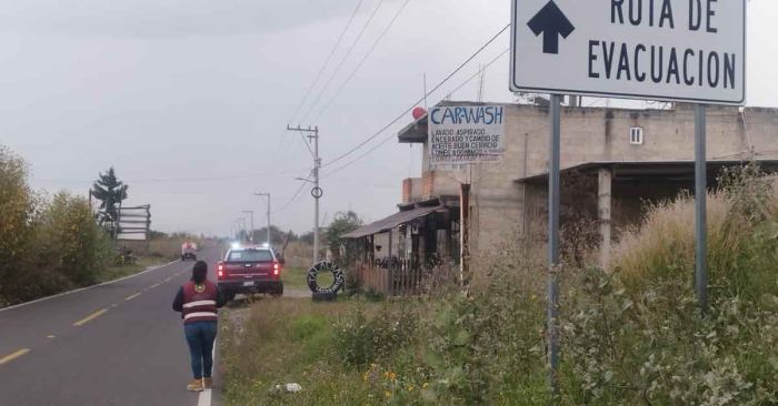 Mantiene gobierno estatal acciones preventivas del volcán Popocatépetl