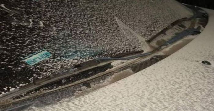 Reportan caída de ceniza en la zona de Texmelucan