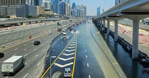 Provocó el calentamiento global las inundaciones en Dubái
