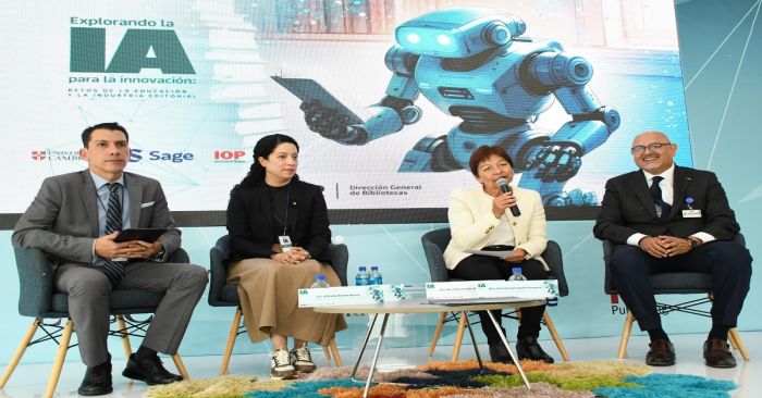 Abordan en la BUAP el impacto de la IA en la educaci&oacute;n e industria editorial