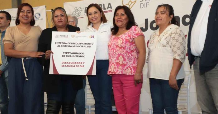 Realiza Gaby Bonilla “Jornada Incluyente” en Tepexi