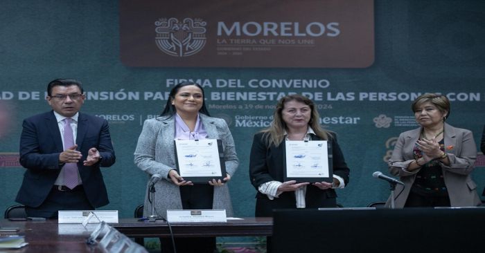 Avanza universalidad progresiva la Pensión para Personas con discapacidad en Morelos: Ariadna Montiel