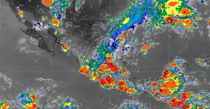 Pronóstico de lluvias en todo el país hoy 27 de julio