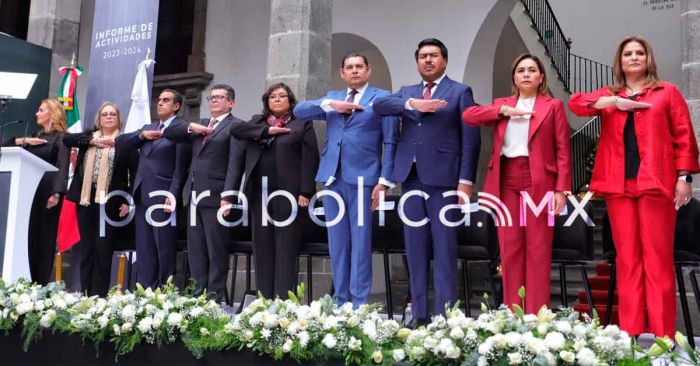 Rinde el Poder Judicial de Puebla su informe 2024