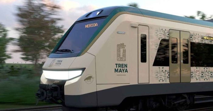 Suspenden servicio de Tren Maya por paso de Beryl