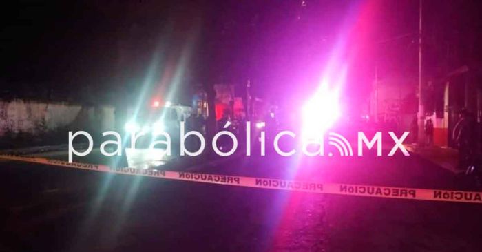 Deja una persona fallecida, ataque a balazos en Texmelucan