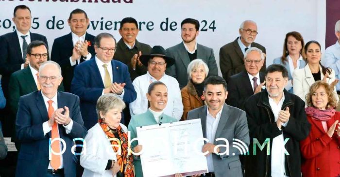 Atenderá Puebla desafío histórico del derecho humano al agua: Armenta