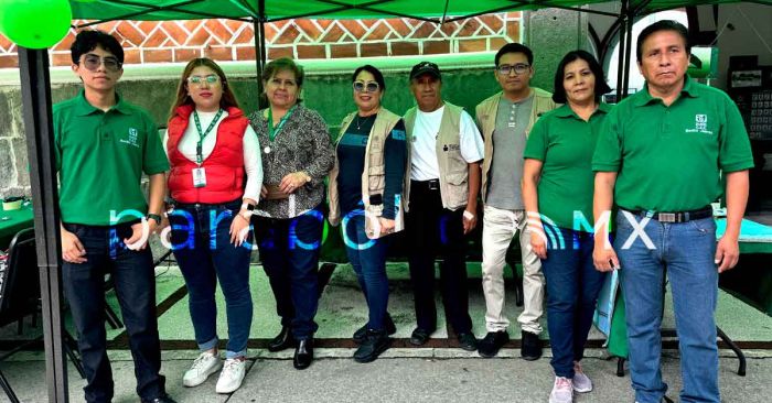 Promueven IMSS Puebla e INEA servicios educativos en Primera Semana Nacional de Prestaciones Sociales