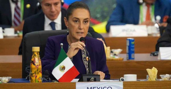 Propone Sheinbaum reforma al Consejo de Seguridad de las Naciones Unidas en el G2