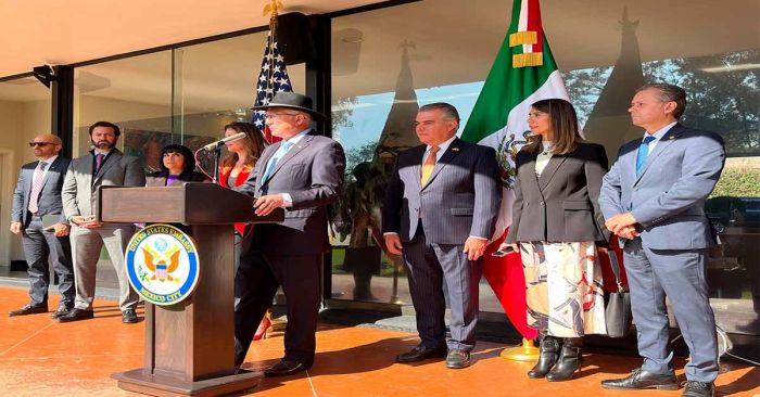 Prevé Ken Salazar riesgos entre México y EU con la llegada de Trump al poder