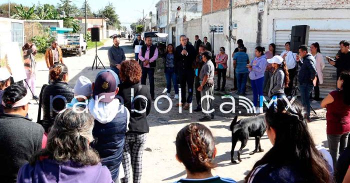 Anuncia Pepe Chedraui proyecto de pavimentación en la colonia Guadalupe Hidalgo