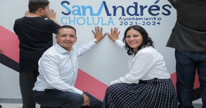 Entregan rehabilitación del nuevo edificio del sistema municipal DIF en San Andrés Cholula