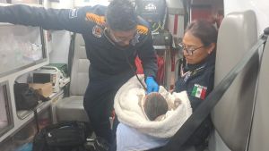 Fuera de peligro, bebé rescatado en la colonia El Riego Sur