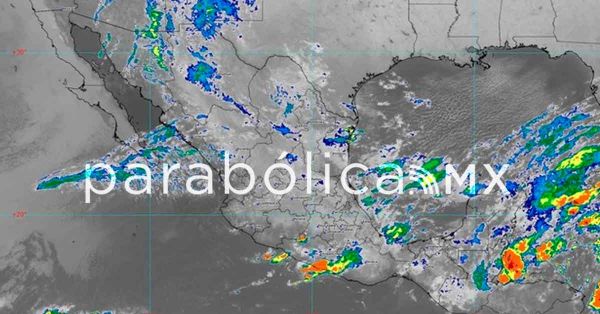 Se pronostican lluvias intensas para estados del Golfo y el Istmo