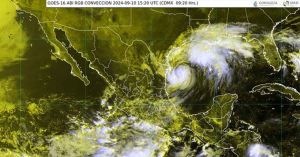 Se ubica “Francine” a 190 kilómetros de Tamaulipas