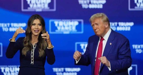 Elige Donald Trump a Kristi Noem como secretaria de Seguridad Nacional