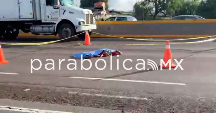 Atropellan a un hombre en la México-Puebla cerca del Bulevar Aeropuerto