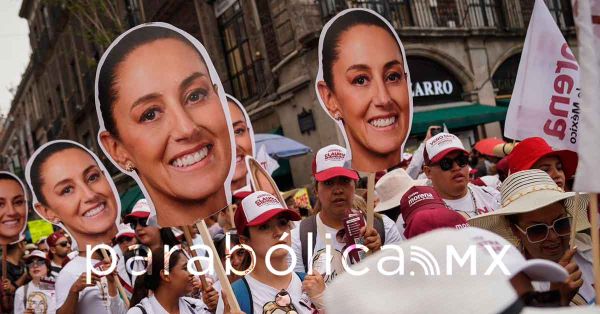 Sheinbaumanía: Cierra campaña la candidata de la 4T