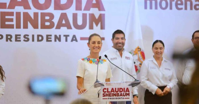 Defiende Claudia Sheinbaum los programas sociales