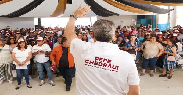 Se reúne Pepe Chedraui con fundadores de Morena