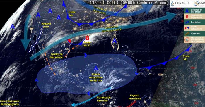 Pronostica Conagua lluvias fuertes en Tamaulipas