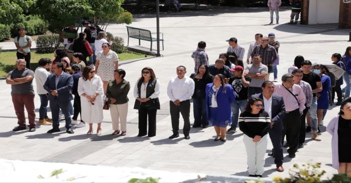 Participa ayuntamiento de San Andrés Cholula en el Simulacro Nacional 2024