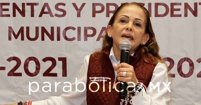 Descarta Olga Romero militancia obligada para funcionarios en Morena