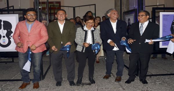 Inauguran en la BUAP exposici&oacute;n Jazz Visual Blue