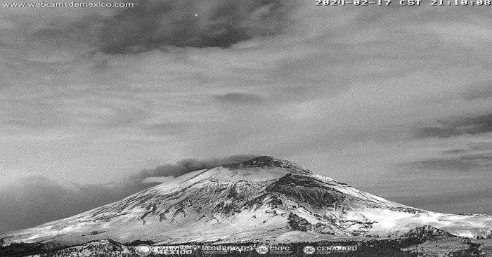 Registra Popocatépetl más de mil minutos de tremor