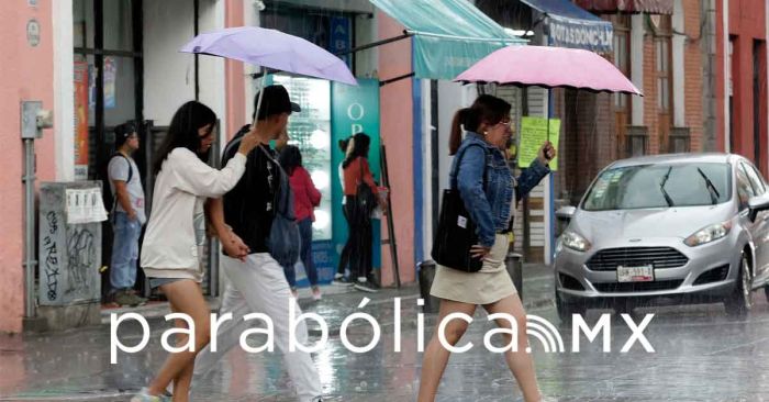 Pronostican para Puebla lluvias de moderadas a fuertes en los próximos días