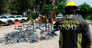 Destruye SSP casi 14 mil objetos asegurados a presos en centros penitenciarios