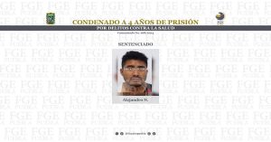 Detienen a Alejandro N. por delitos contra la salud