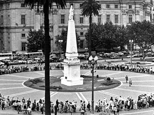 Madres de la plaza de mayo y el Mundial