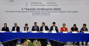 Realizan en la BUAP la Primera Sesión Ordinaria 2024 de la COEPES-Puebla