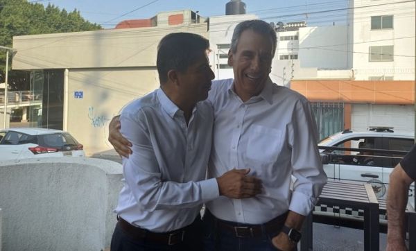 Cruzan caminos Pepe Chedraui y Eduardo Rivera