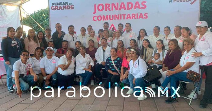 Realiza equipo Armenta jornadas comunitarias de salud y bienestar en Izúcar