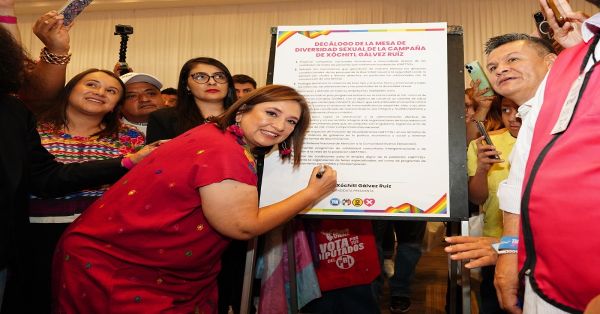 Luchará Xóchitl Gálvez por terminar con la cultura del odio en el país