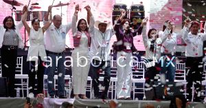 Celebran morenistas victoria electoral en San Pedro Cholula