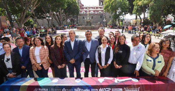 Inaugura Sergio Salom&oacute;n tapete monumental y recorrido del Camino al Mictl&aacute;n