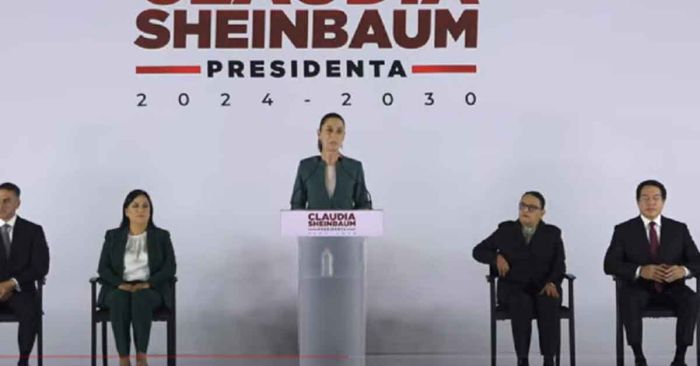 Presenta Sheinbaum tercer bloque de su gabinete