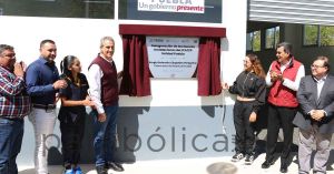 Inaugura Sergio Salomón instalaciones de ICATEP en Agua Santa