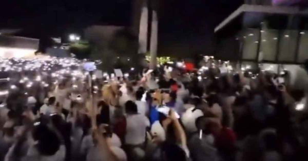 Protestan en Campeche contra gobernadora Layda Sansores y titular de Seguridad